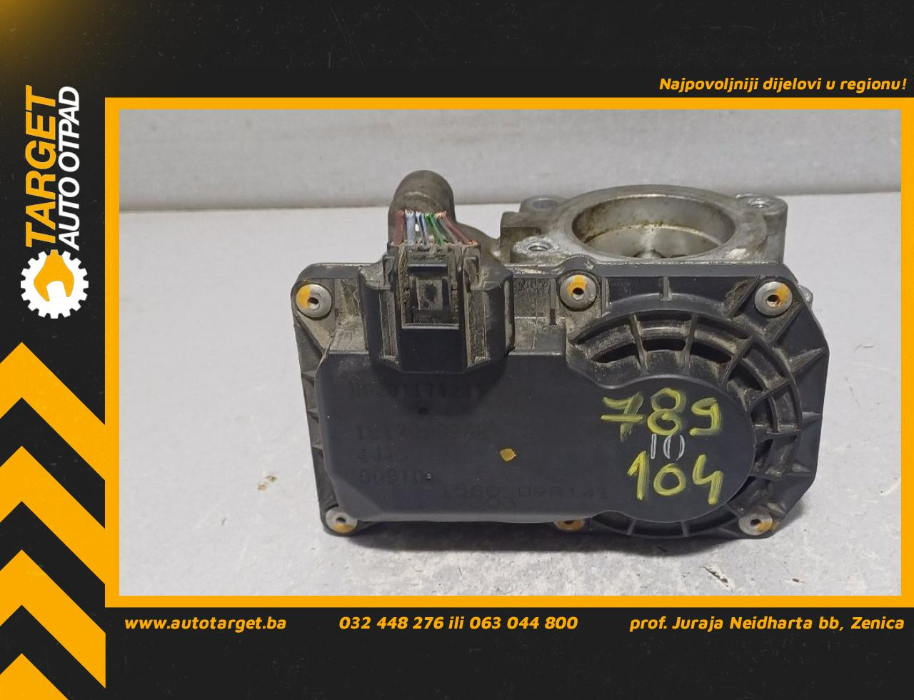 DIJELOVI DOZER KLAPNA RENAULT CLIO > 12-16 0.9 161206038R