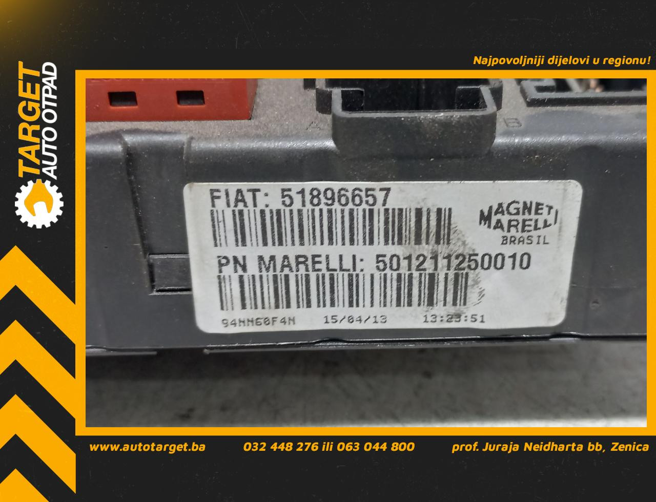 DIJELOVI ELEKTRONIKA MODUL FIAT STRADA > 05-12 51896657