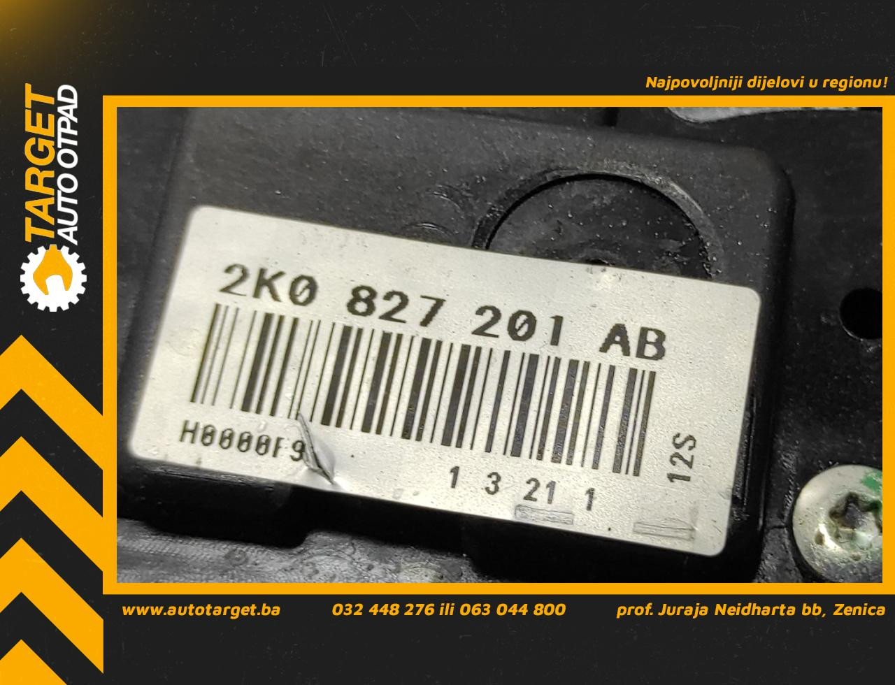 DIJELOVI BRAVA GEPEKA VW CADDY > 03-10 2K0827201AB