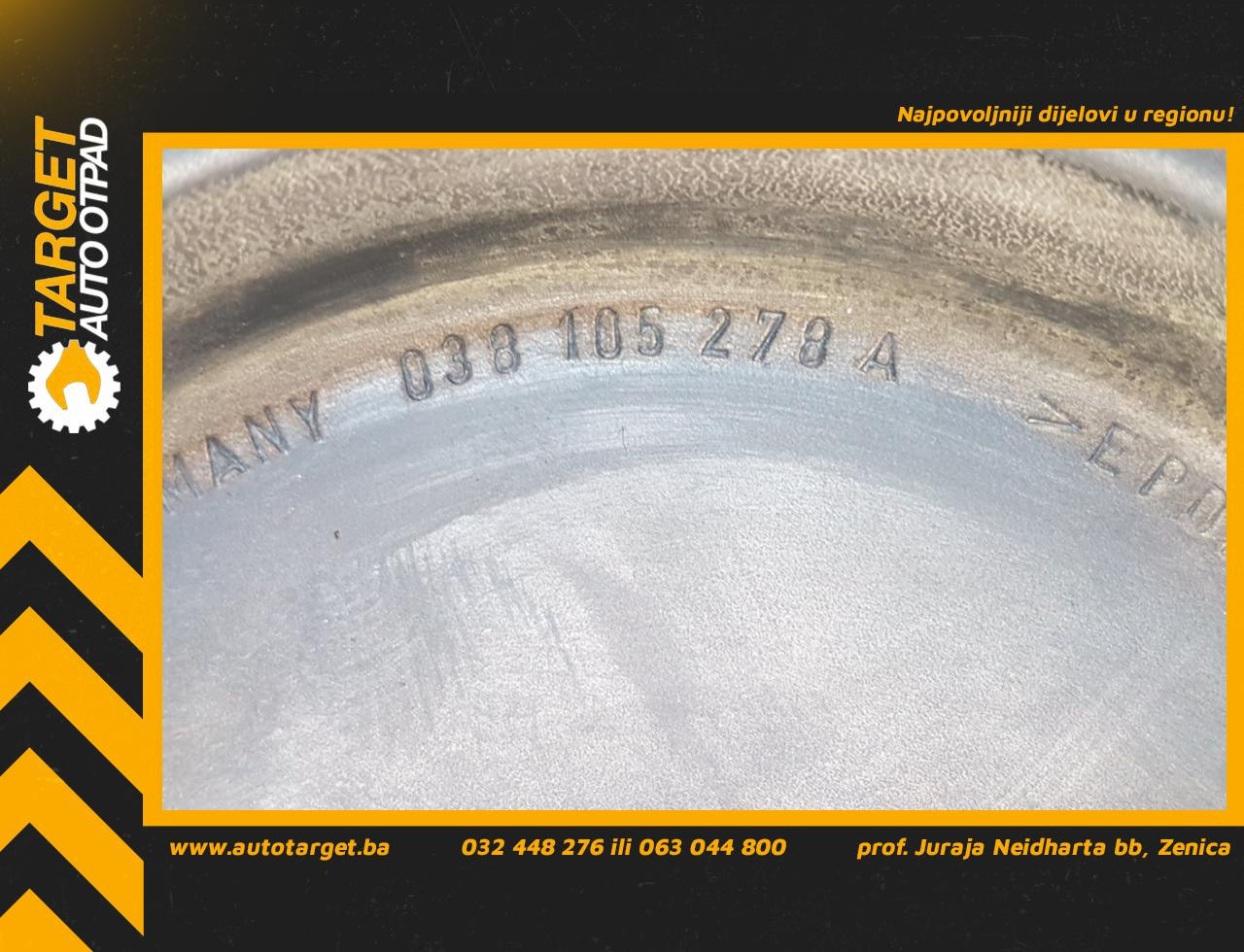 DIJELOVI REMENICA AUDI A4 (B7) > 04-07 2.0 038105278A