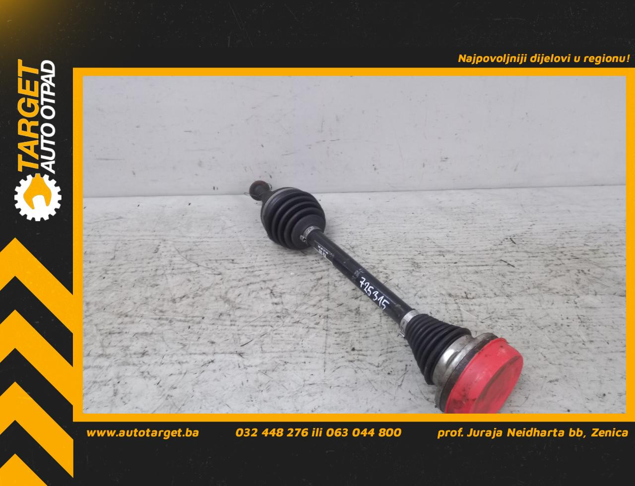 DIJELOVI POLUOSOVINA VW PASSAT B7 > 10-14 1.4 1K0407271HH