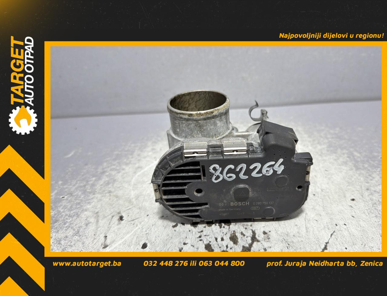 DIJELOVI DOZER KLAPNA FIAT 500L > 12-17 1.4 0280750137