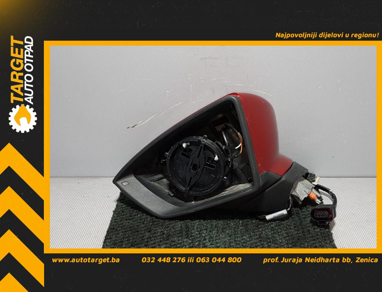 DIJELOVI RETROVIZOR SEAT LEON > 13-16 E9026684