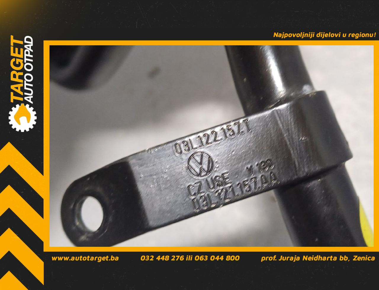 DIJELOVI CRIJEVO AUDI A6 4K > 18- 2.0 03L122157T