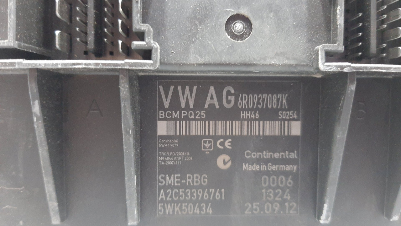 DIJELOVI BCM ELEKTRONIKA VW POLO > 09-14 6R0937087