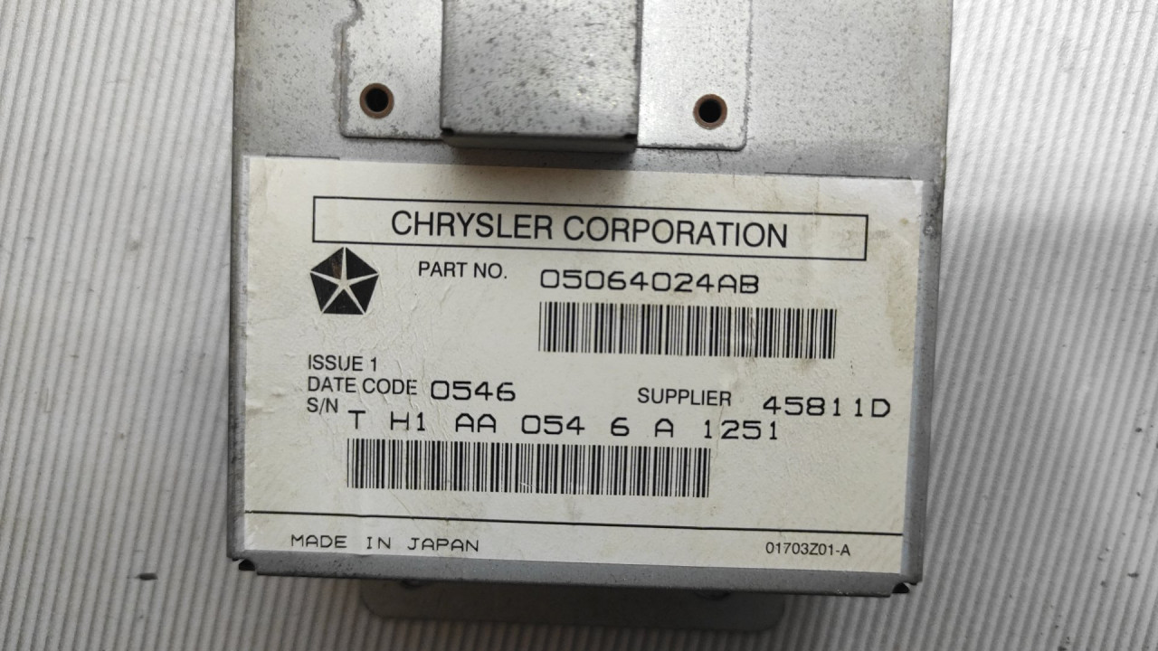 ELEKTRONIKA MODUL JEEP GRAND CHEROKEE > 05-10 05064024AB