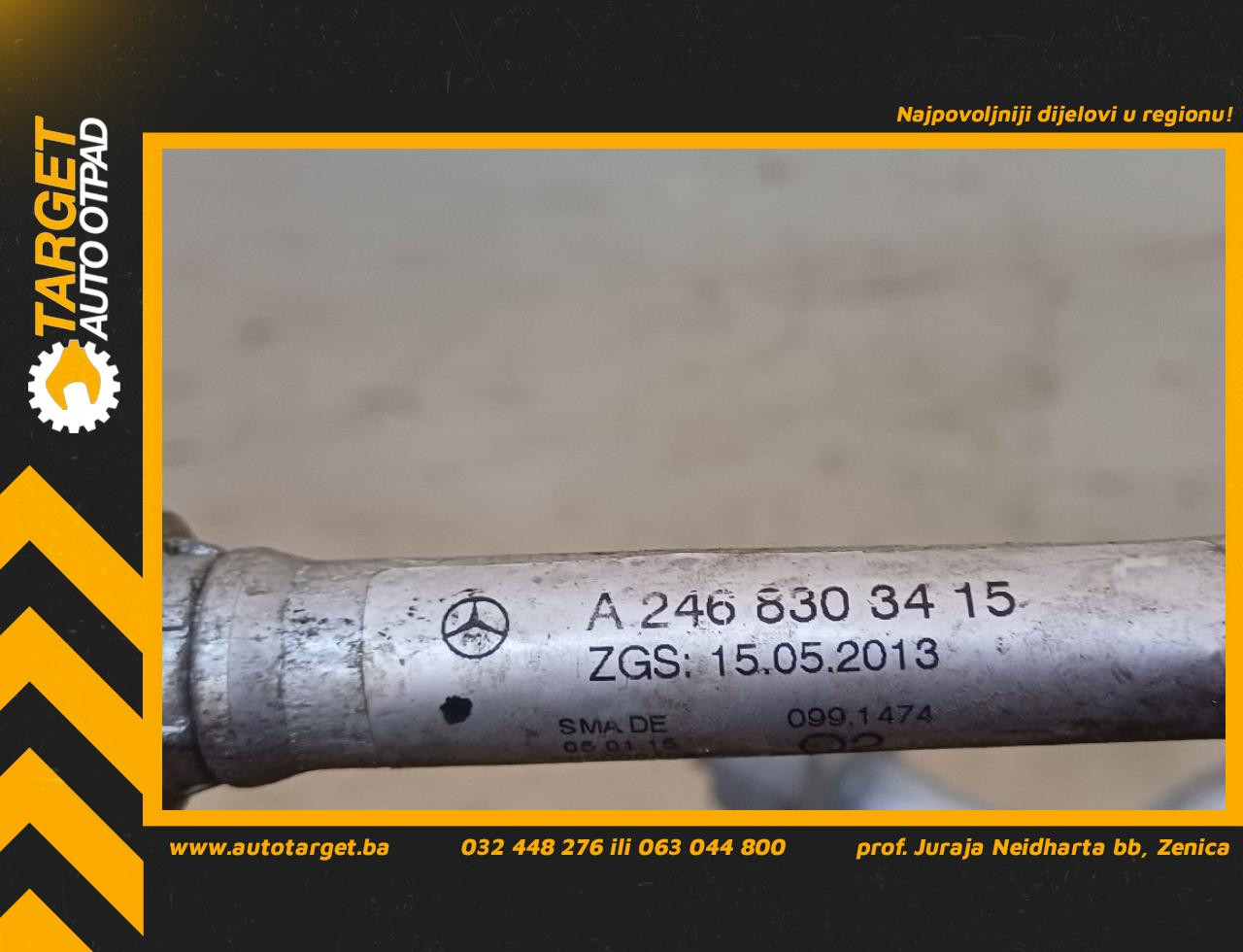 CRIJEVO KLIME MERCEDES B KLASA (W246) > 14-19 A2468303415
