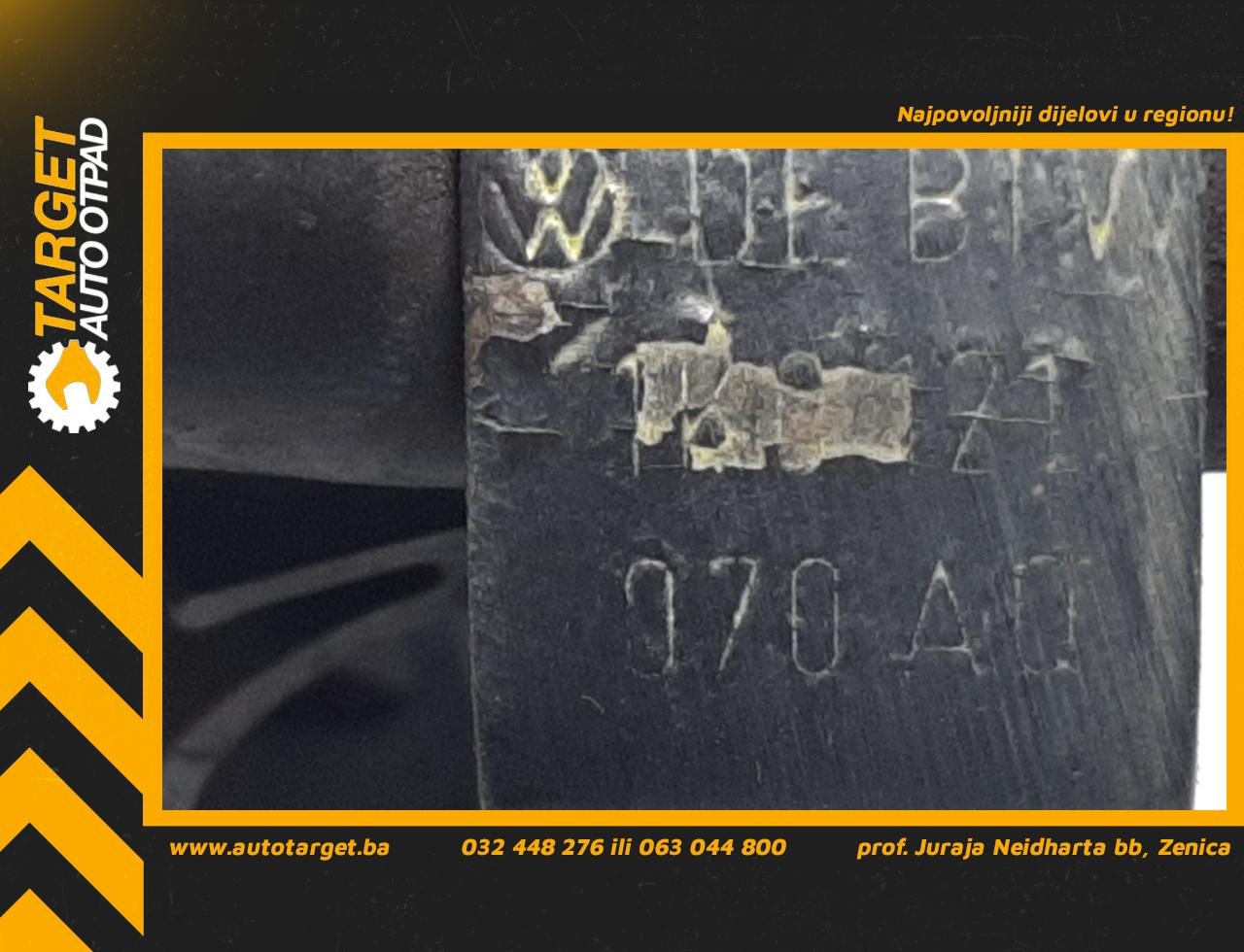 DIJELOVI CRIJEVO AUDI A3 > 08-12 1K0121070AQ