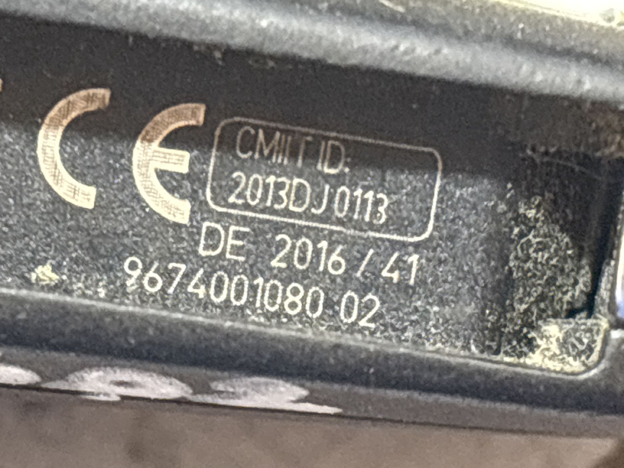 DIJELOVI KLJUC PEUGEOT 308 > 17-21 2.0 9674001080