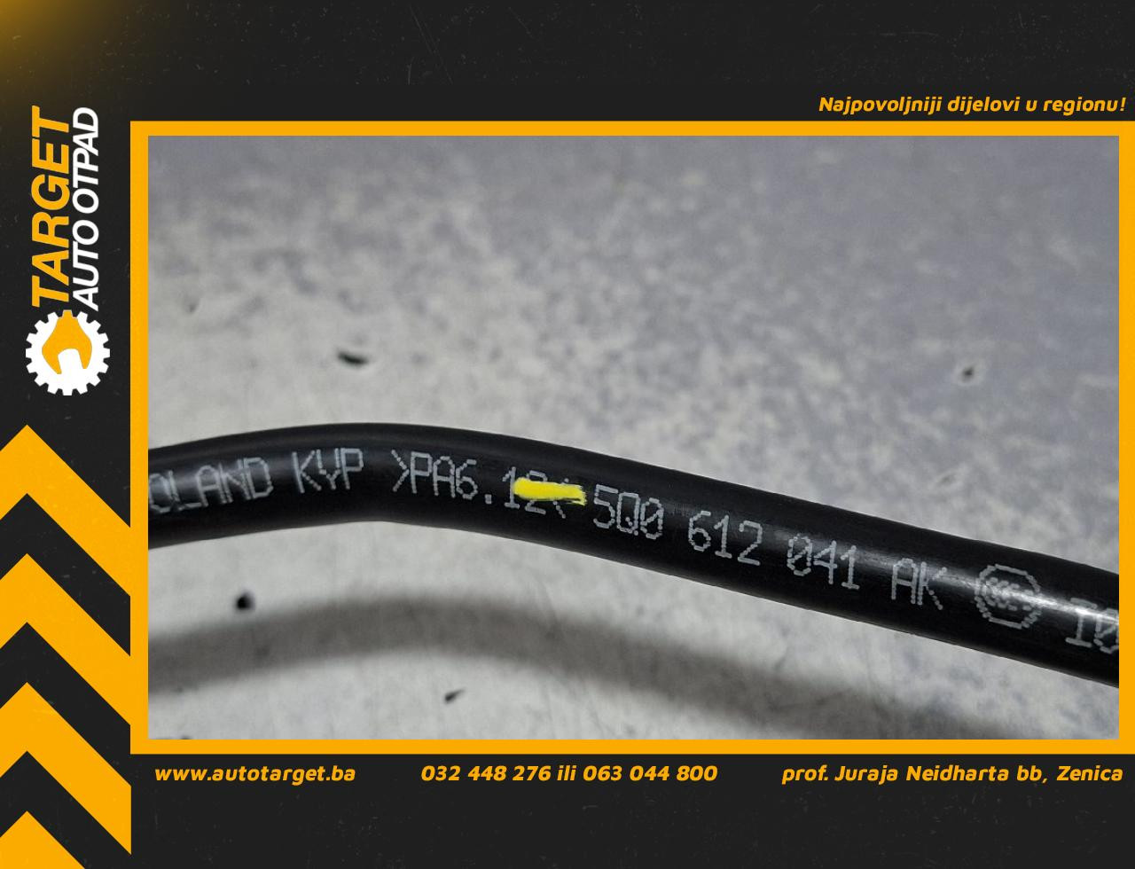 DIJELOVI CRIJEVO AUDI A3 (8V1/8VA) > 12-16 1.4 5Q0612041AK