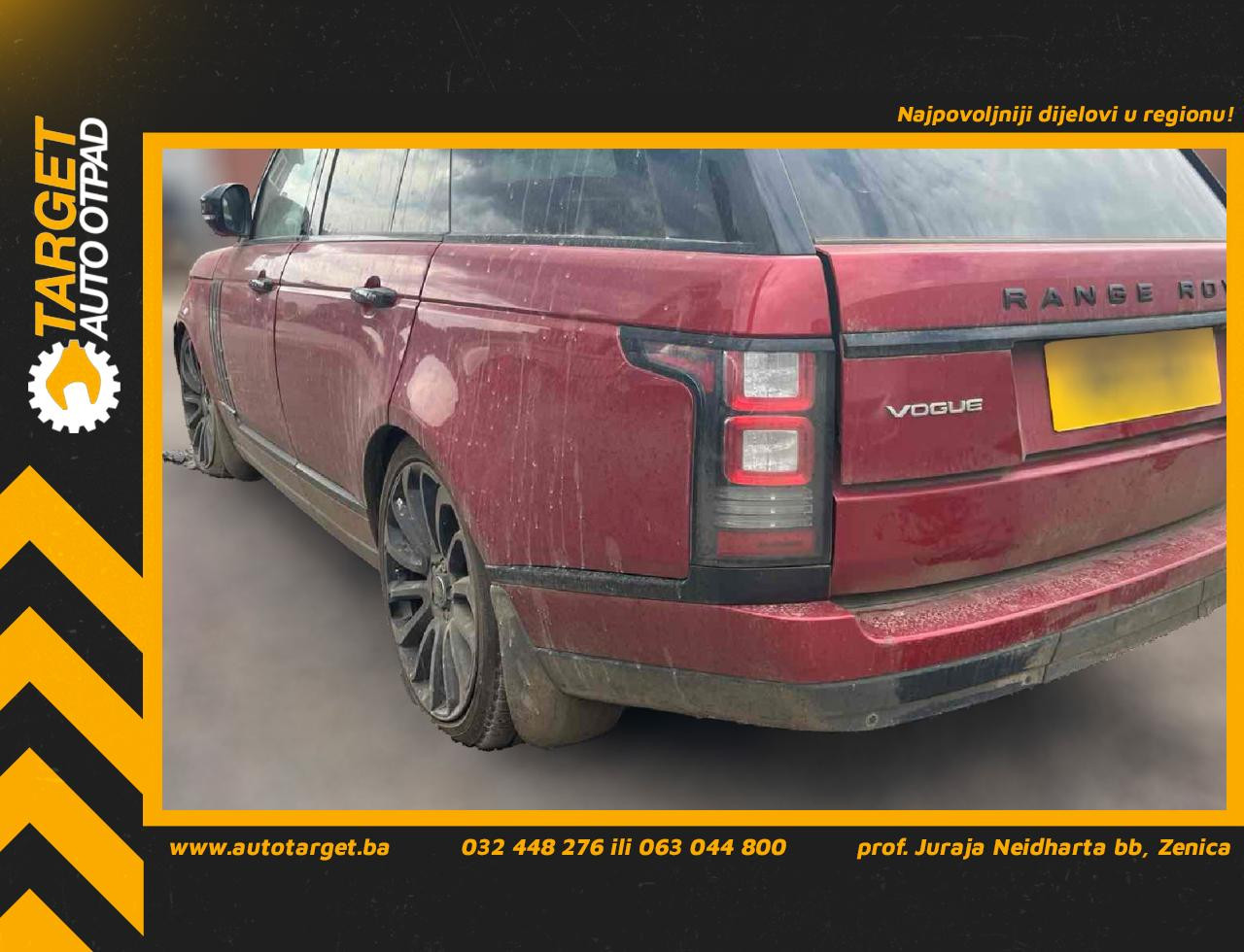 DIJELOVI POLUSTRANICA LAND ROVER RANGE ROVER > 12-17 3.0