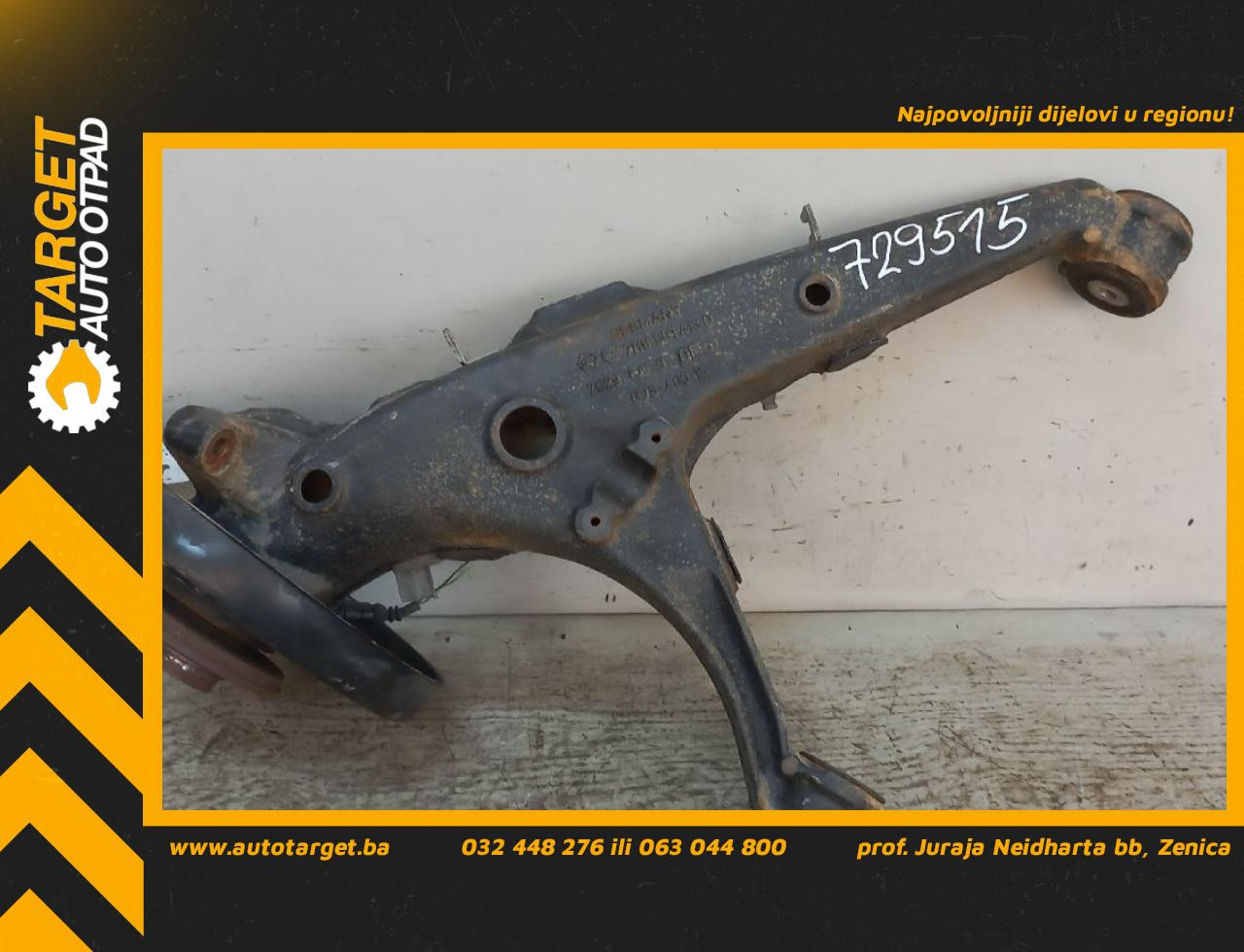 DIJELOVI GLAVCINA VW T5 > 03-09 7H0501413D