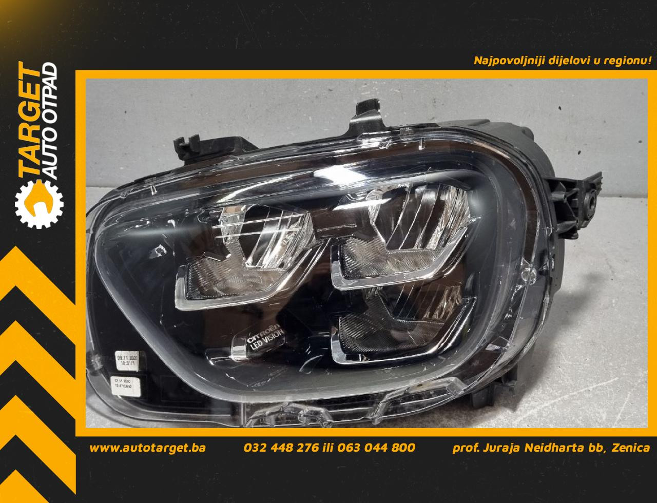 DIJELOVI FAR CITROEN C3 > 19- 9836267180