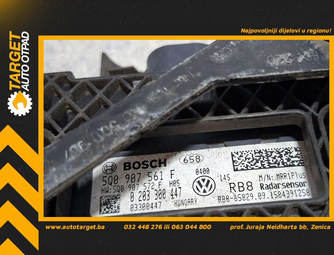 DIJELOVI RADAR SENZOR VW GOLF 7 SW > 13- 1.6 5Q0907561F