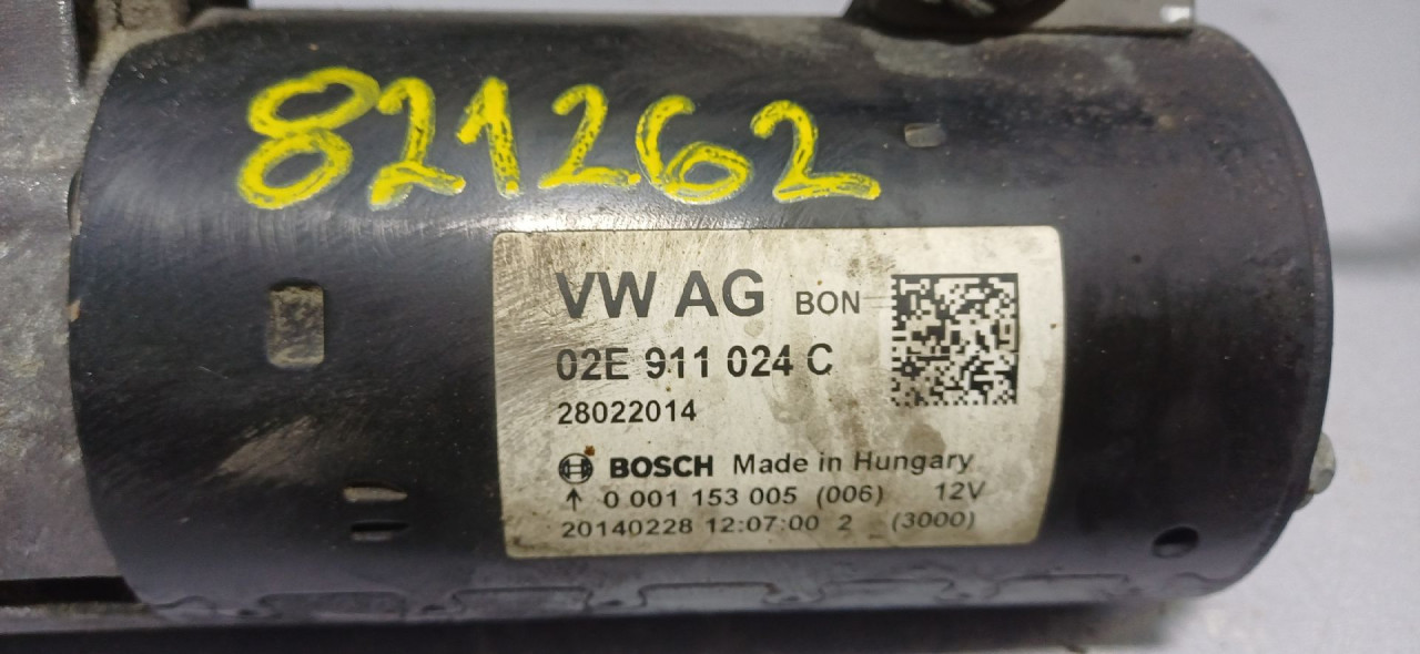 DIJELOVI ALNASER VW PASSAT B7 > 10-14 02E911024C
