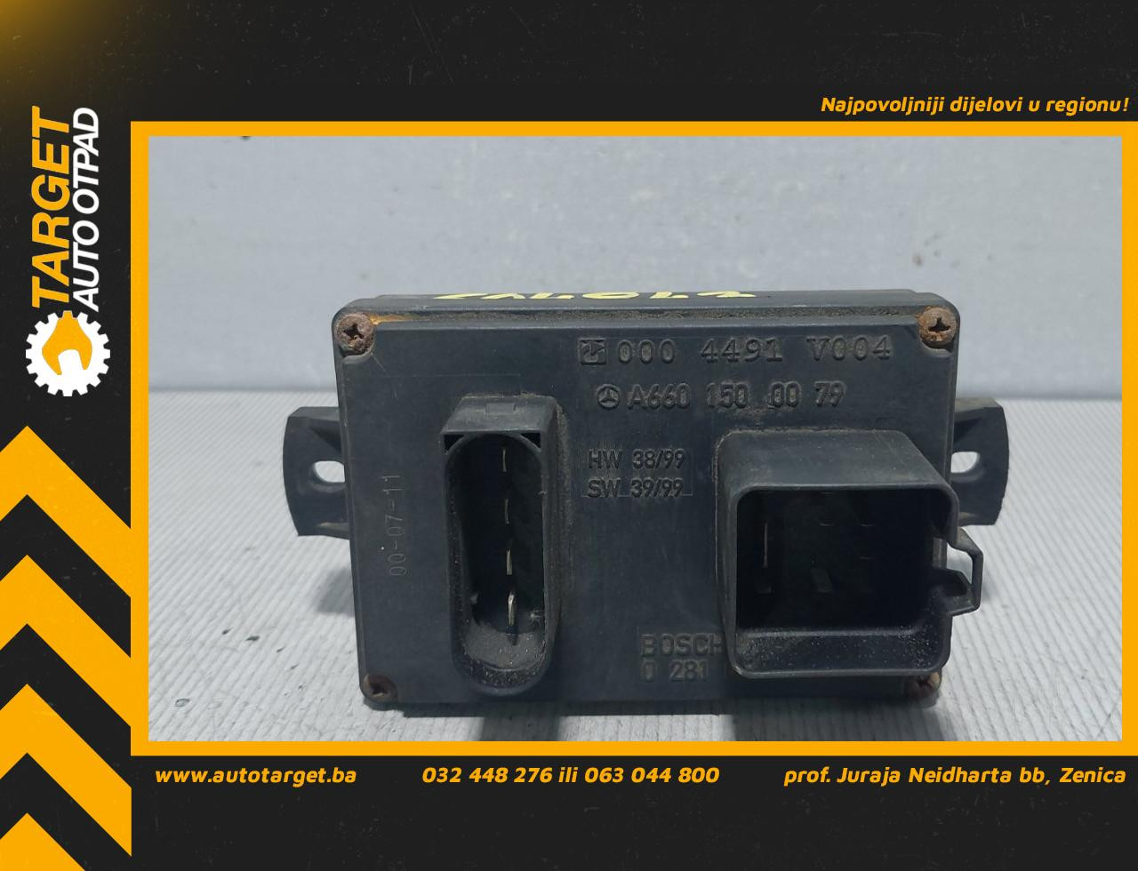 ELEKTRONIKA MODUL SMART CITY COUPE > 98-02 A6601500079