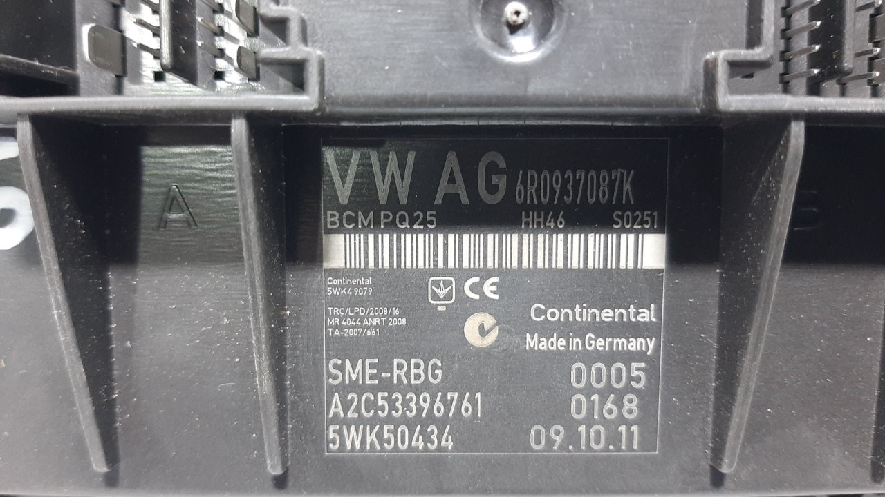 DIJELOVI ELEKTRONIKA MODUL VW POLO > 09-14 6R0937087K