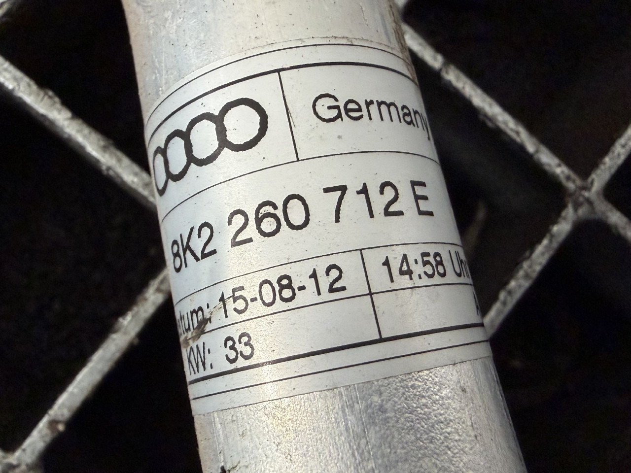 DIJELOVI CRIJEVO KLIME AUDI A4 (B8) > 12-15 2.0 8K2260712E