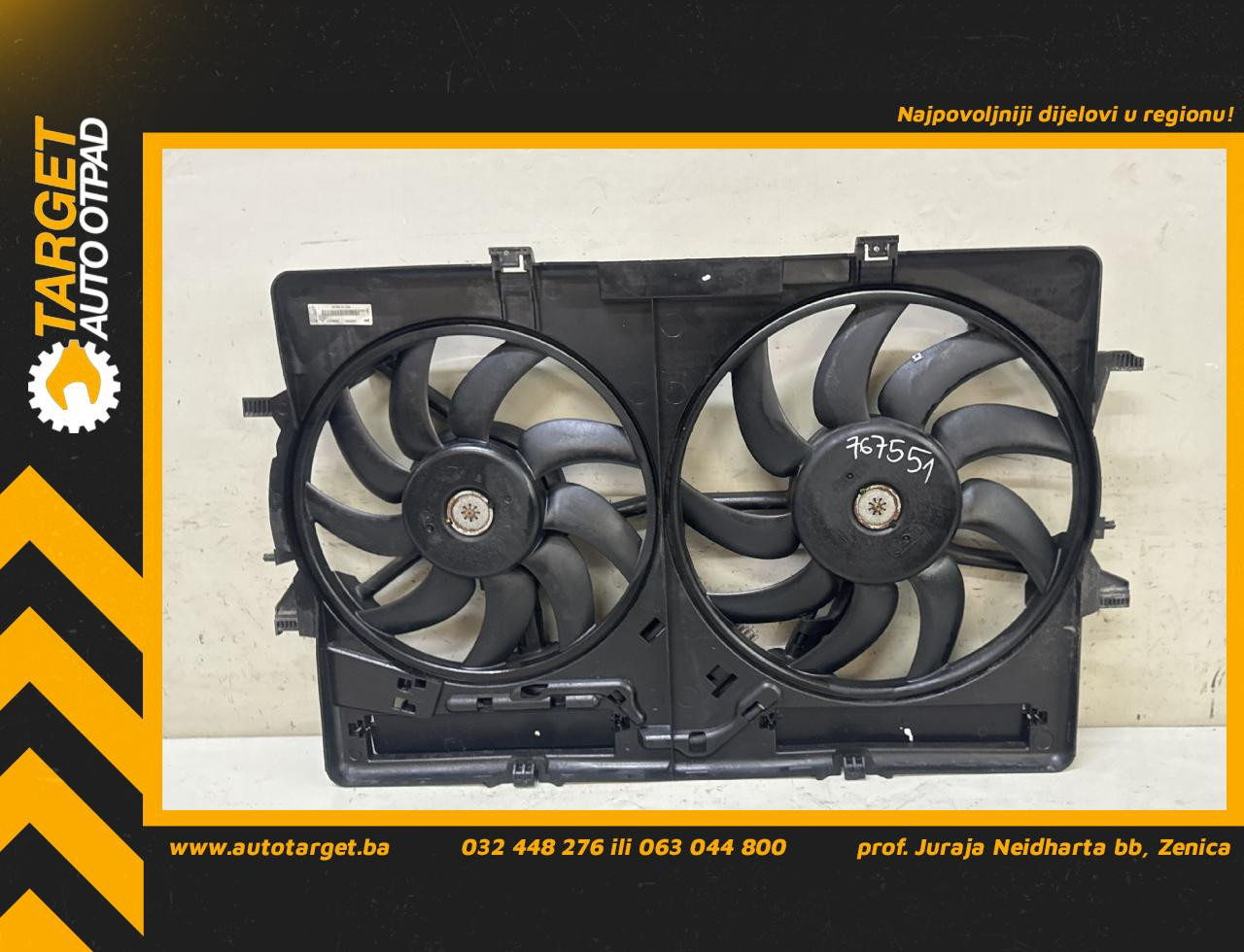 DIJELOVI VENTILATOR AUDI A6 4G > 14-18 2.0