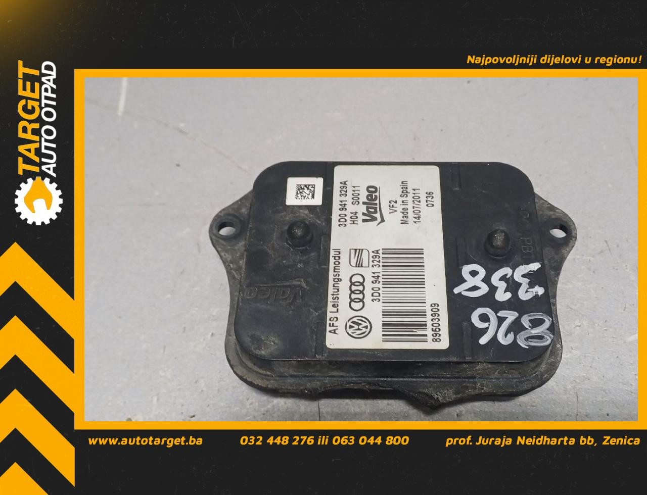 DIJELOVI BALAST FARA VW GOLF 7 > 12-16 3D0941329A