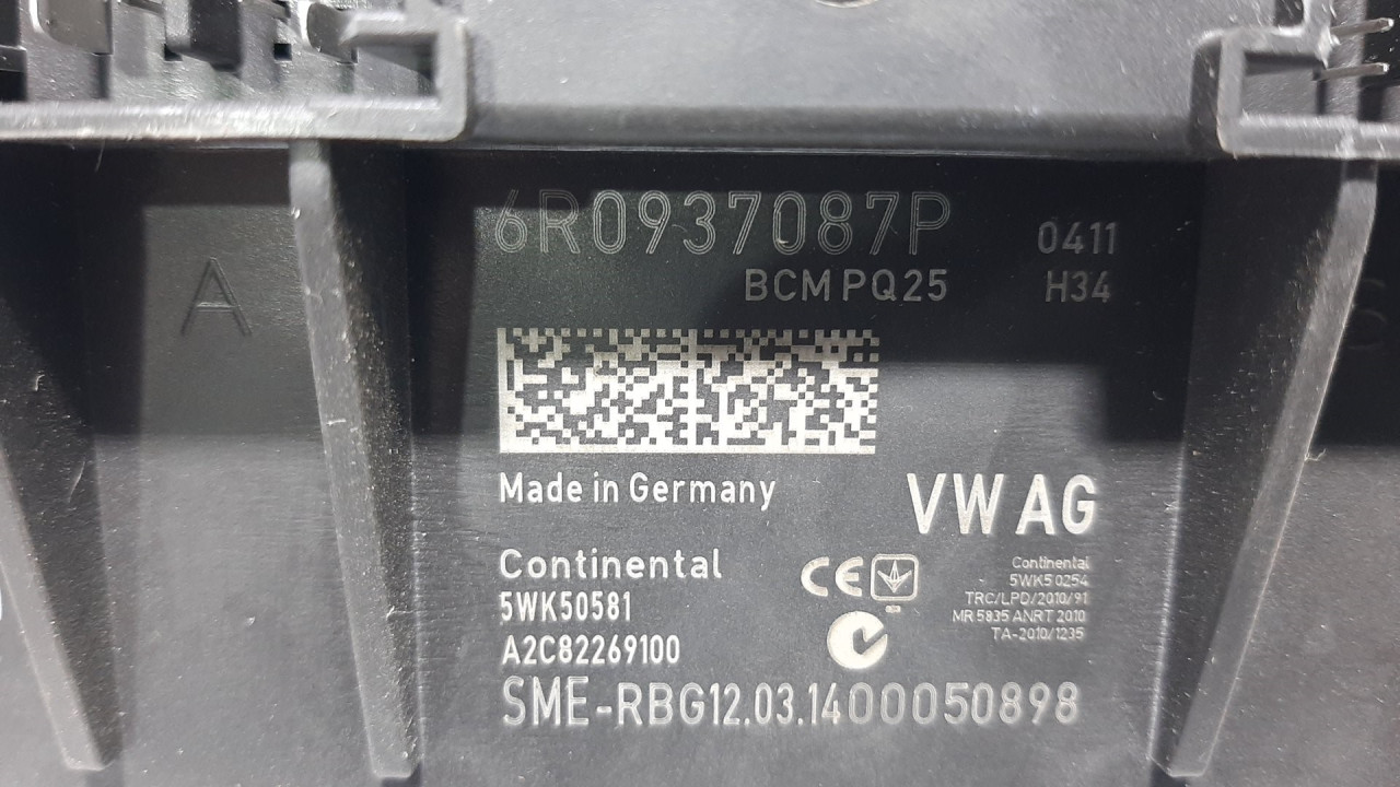 ELEKTRONIKA MODUL VW POLO > 09-14 6R0937087P