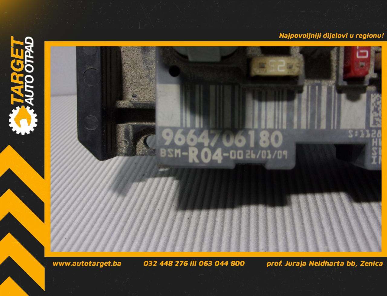 ELEKTRONIKA MODUL CITROEN BERLINGO > 08-11 9664706180