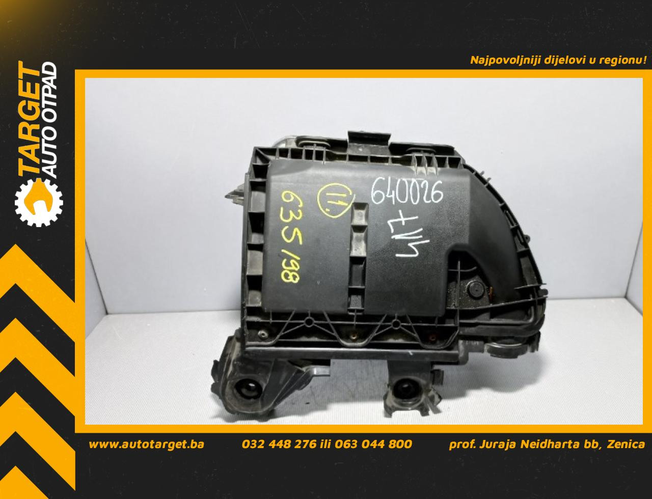 DIJELOVI KUCISTE FILTERA ZRAKA CITROEN C4 > 10-17 1.6 9677080980
