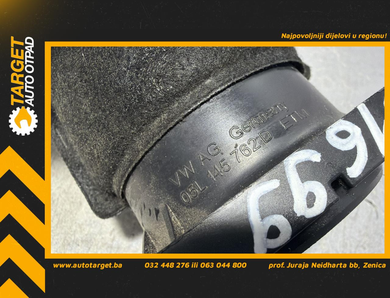 DIJELOVI CRIJEVO INTERKULERA AUDI Q3 > 18- 2.0 05L145762D