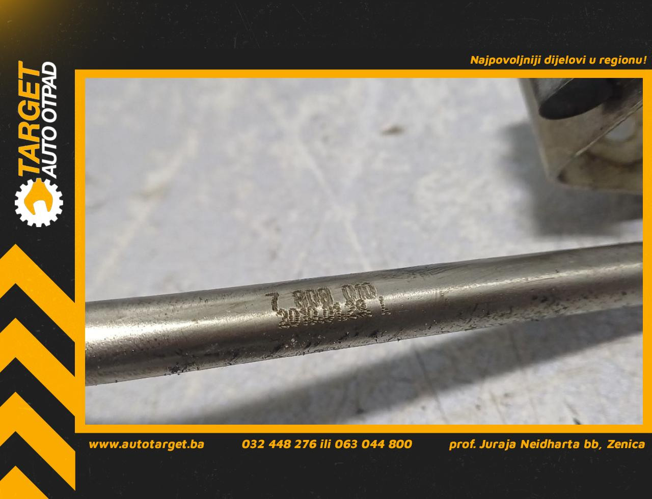 DIJELOVI CRIJEVO BMW SERIJA 5 (F07) GT > 09-12 3.0 7808010