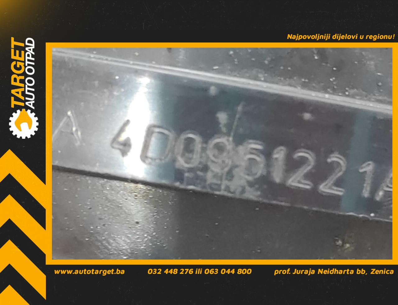 DIJELOVI SIRENA AUDI A6 > 97-01 4D0951221A