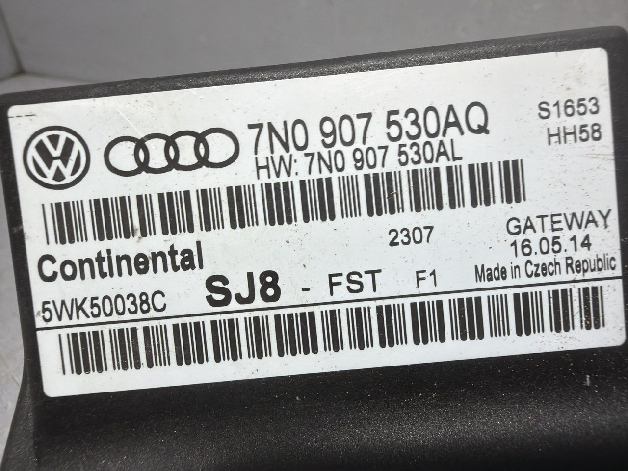 DIJELOVI ELEKTRONIKA MODUL VW TIGUAN > 11-15 7N0907530AQ