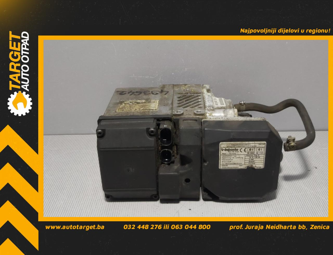 DIJELOVI WEBASTO VW TOUAREG > 02-06 000002021131