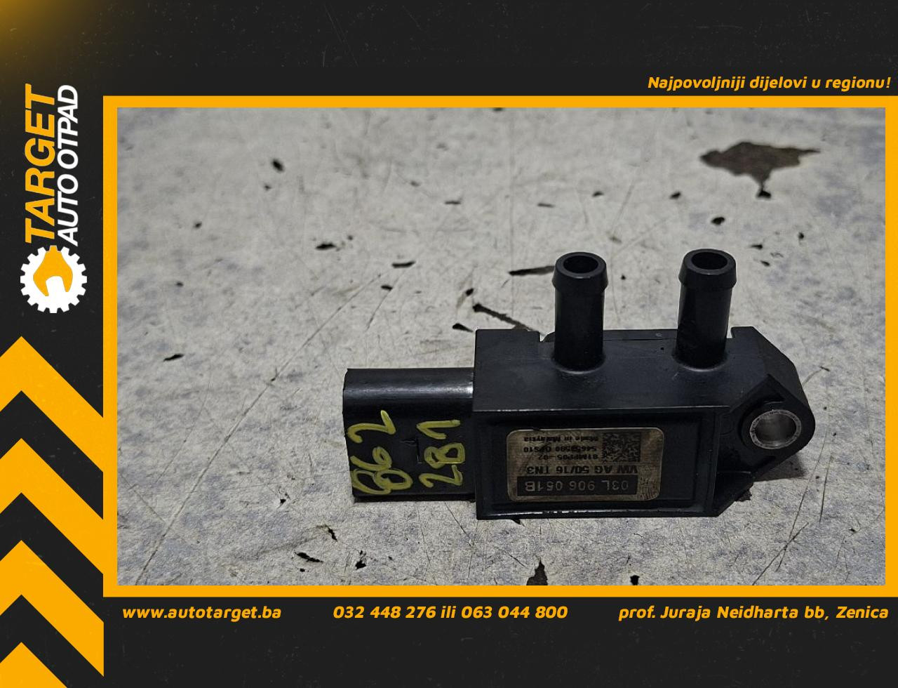 DIJELOVI SENZOR PRITISKA SKODA SUPERB > 15-19 2.0 03L906051B