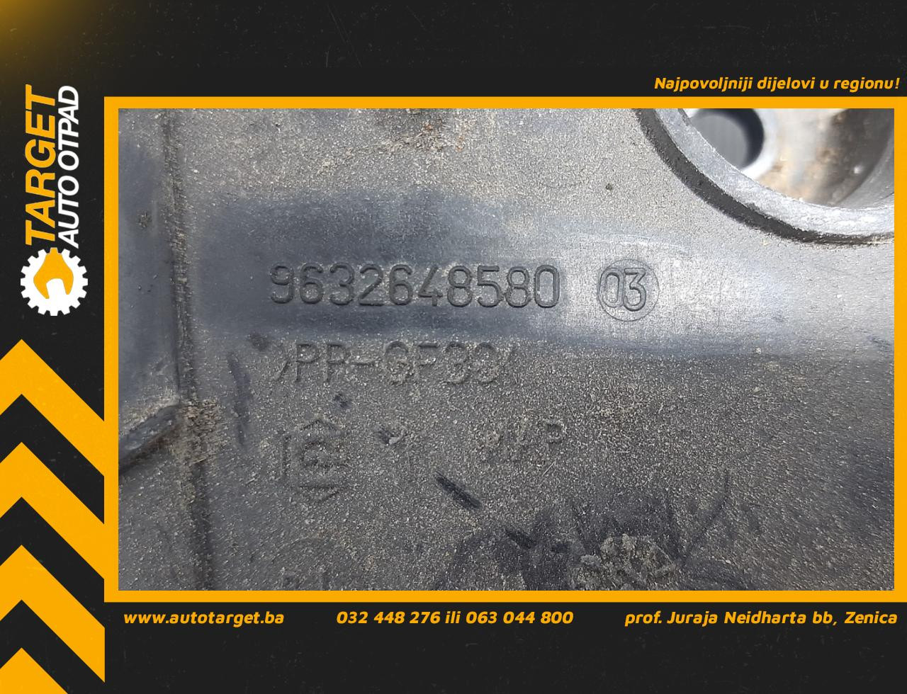DIJELOVI NOSAC AKUMULATORA CITROEN C5 > 01-04 9632648580