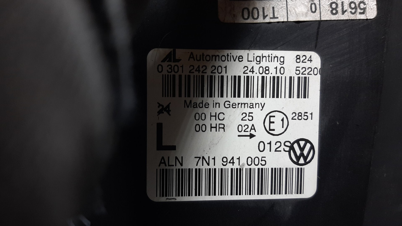 DIJELOVI FAR VW SHARAN > 10- 7N1941005