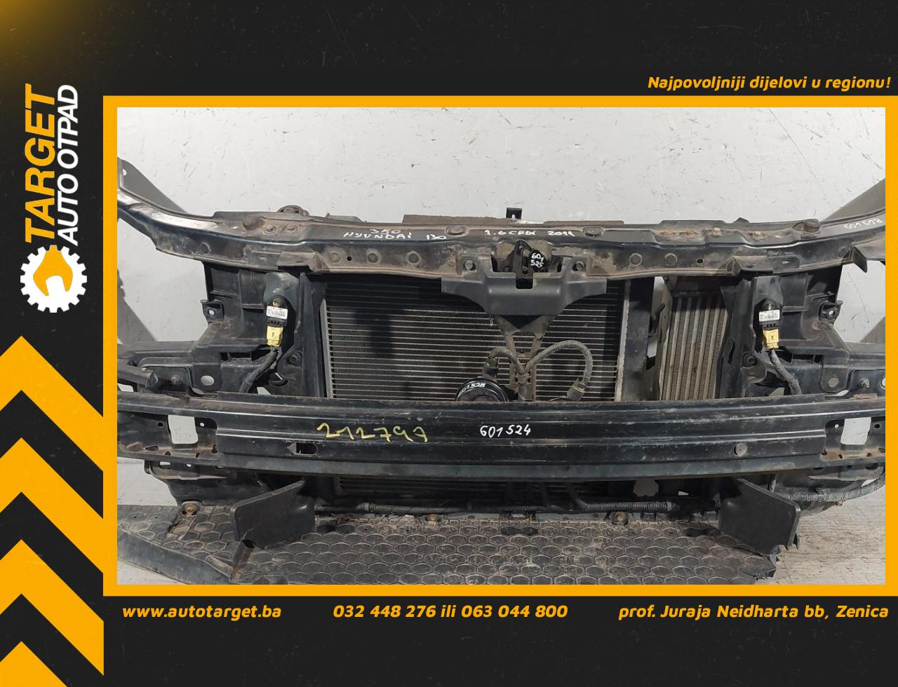 HLADNJAK VODE HYUNDAI I30 > 10-12 25310-2R650