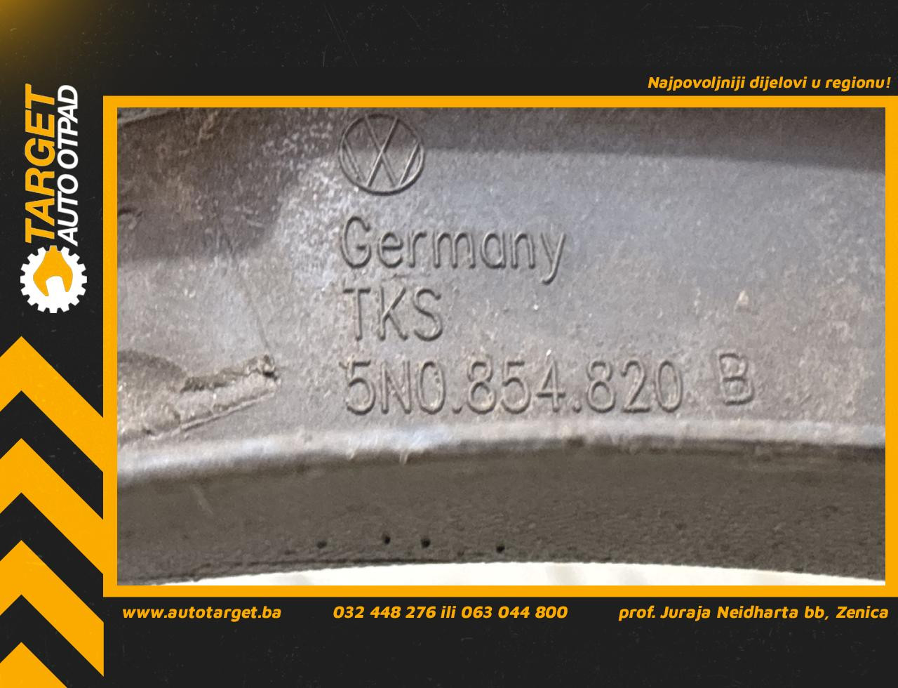 DIJELOVI RUB BLATOBRANA VW TIGUAN > 07-11 2.0 5N0854820B