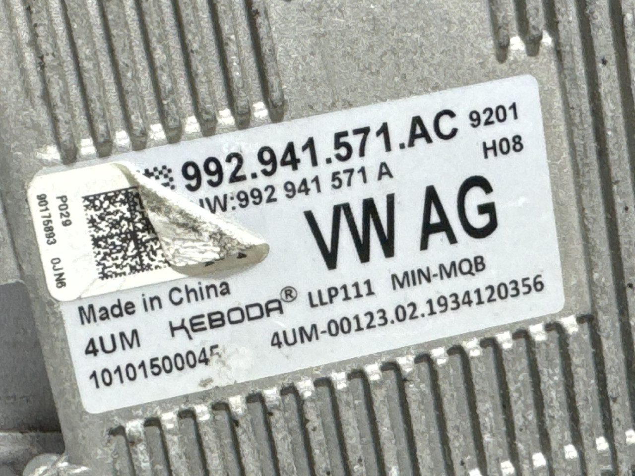 DIJELOVI BALAST FARA VW T-CROSS > 18- 992941571AC