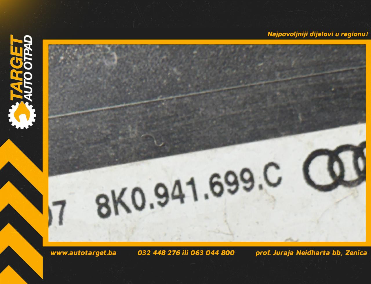DIJELOVI MAGLENKA AUDI A4 (B8) > 12-15 2.0 8K0941699C
