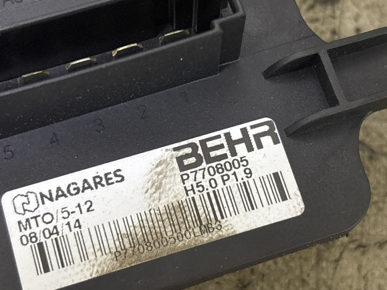 ELEKTRONIKA REOSTAT PEUGEOT 5008 > 13-16 P7708005