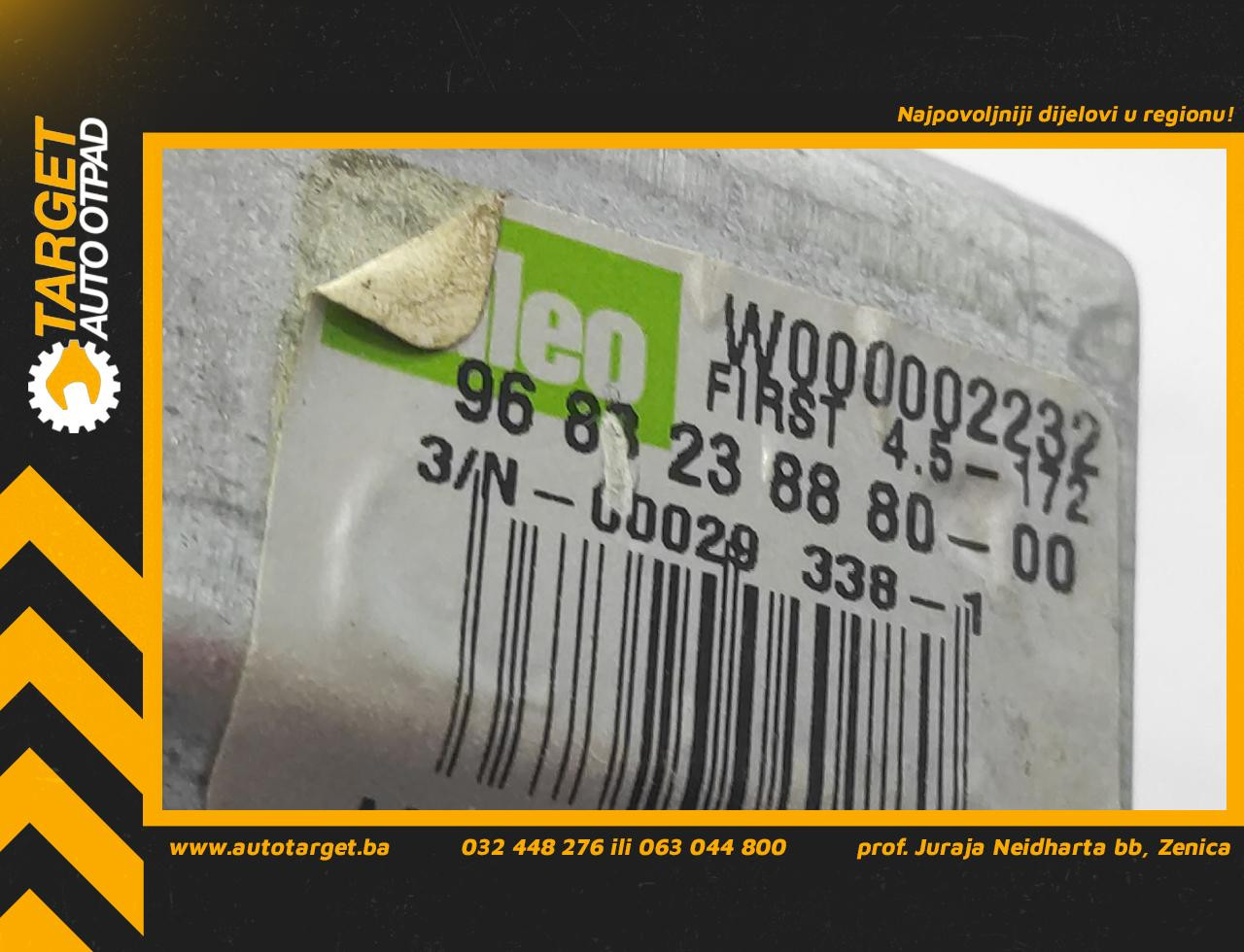 MOTORIC BRISACA GEPEKA CITROEN C3 PICASSO > 09-11 9683238880