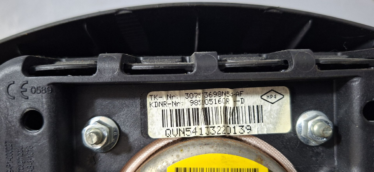 DIJELOVI AIRBAG VOLANA DACIA DUSTER > 13-17 1.5 985105160R