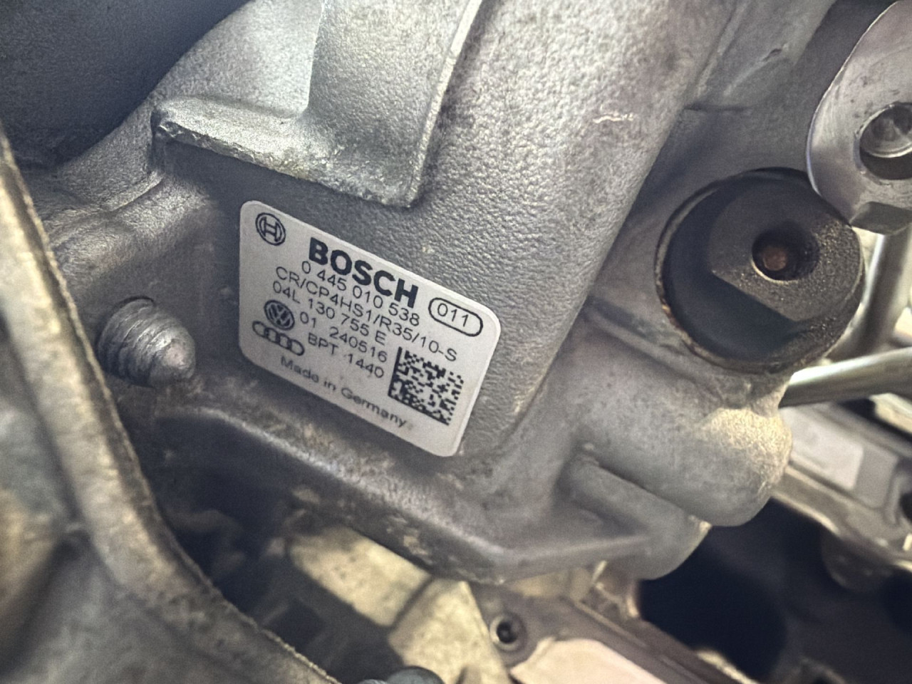 DIJELOVI PUMPA VISOKOG PRITISKA VW TIGUAN > 16-20 2.0 0445010536