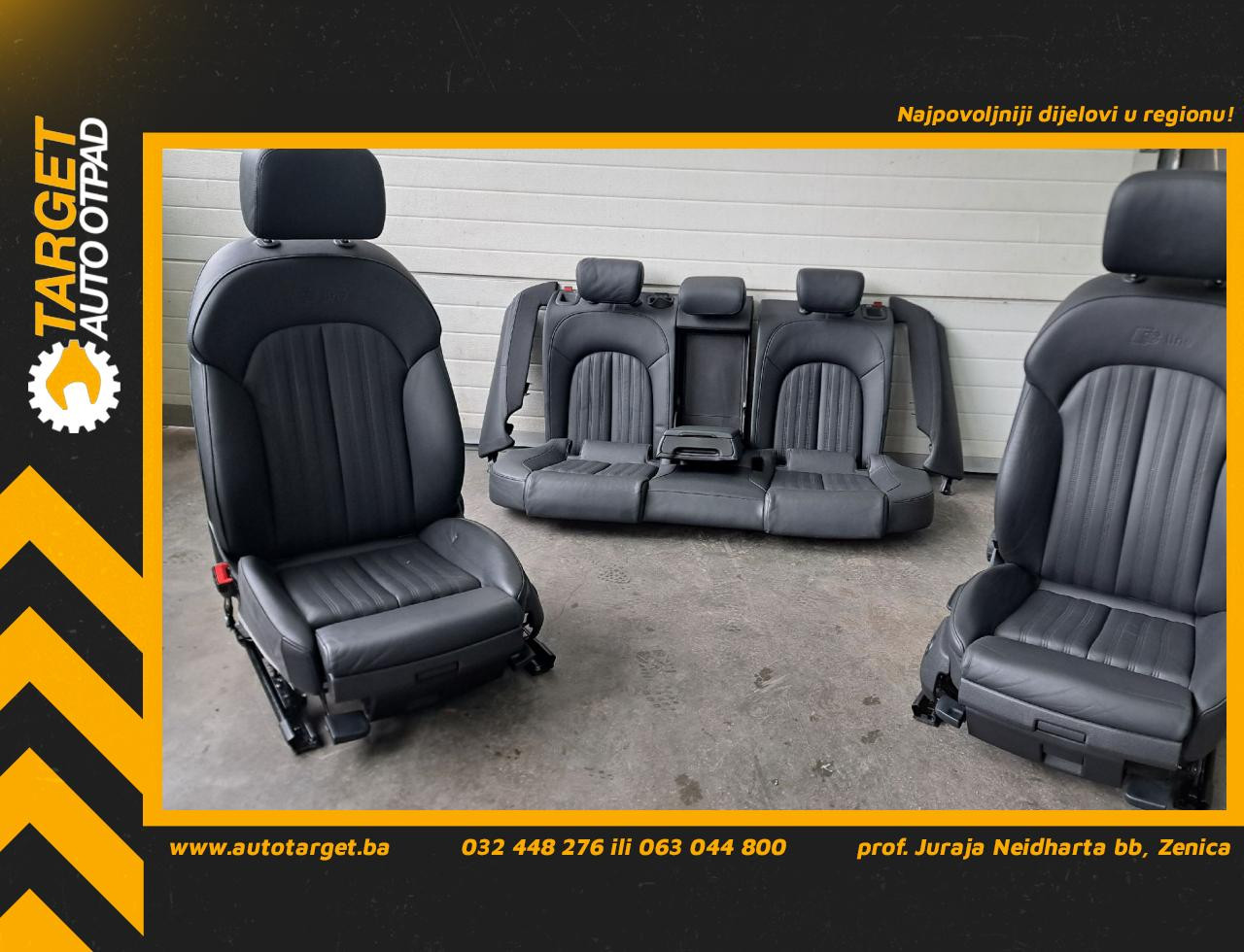 DIJELOVI SJEDISTA AUDI A6 4G > 14-18
