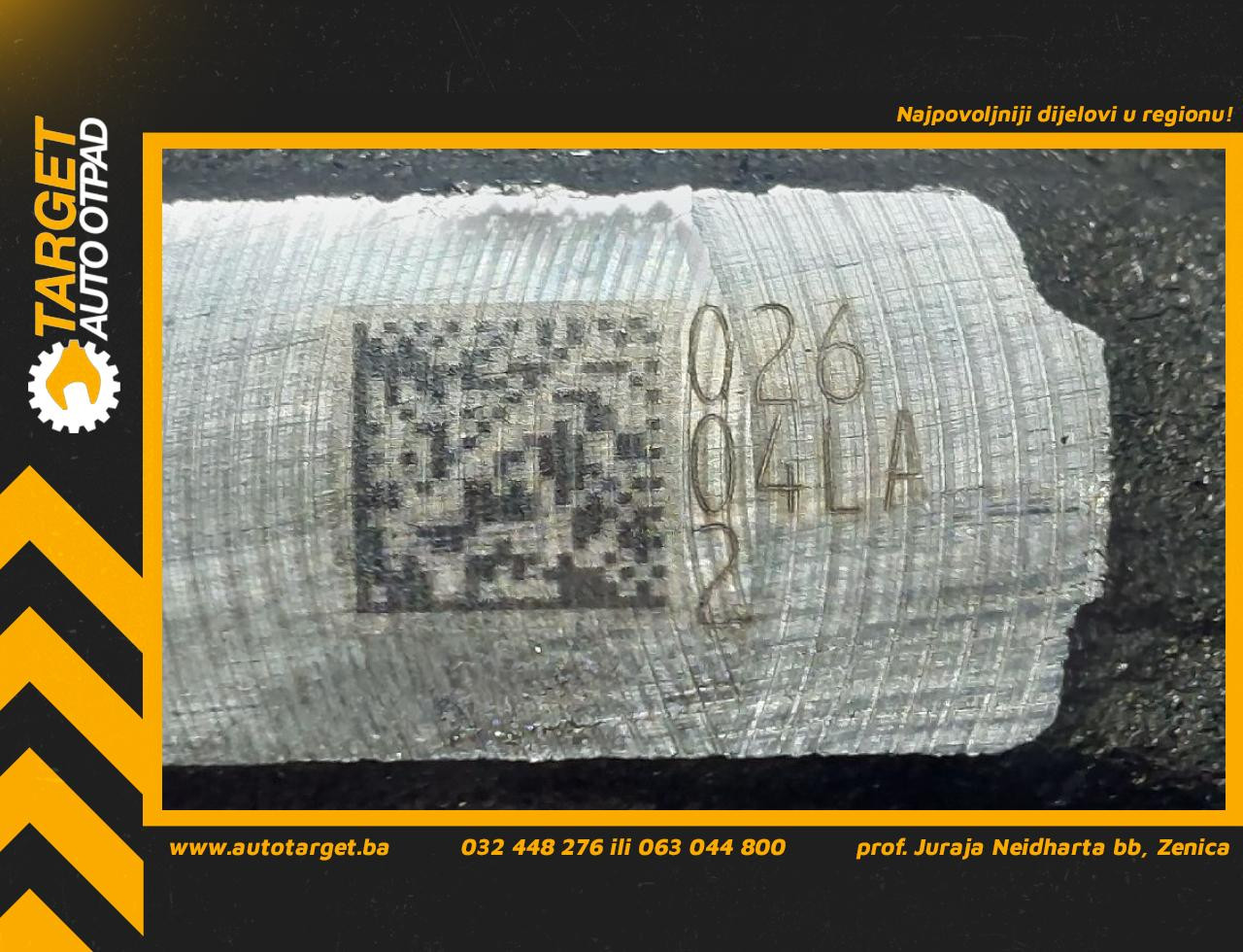 DIJELOVI KLIPNJACA AUDI Q3 > 15-18 2.0 02604LA2