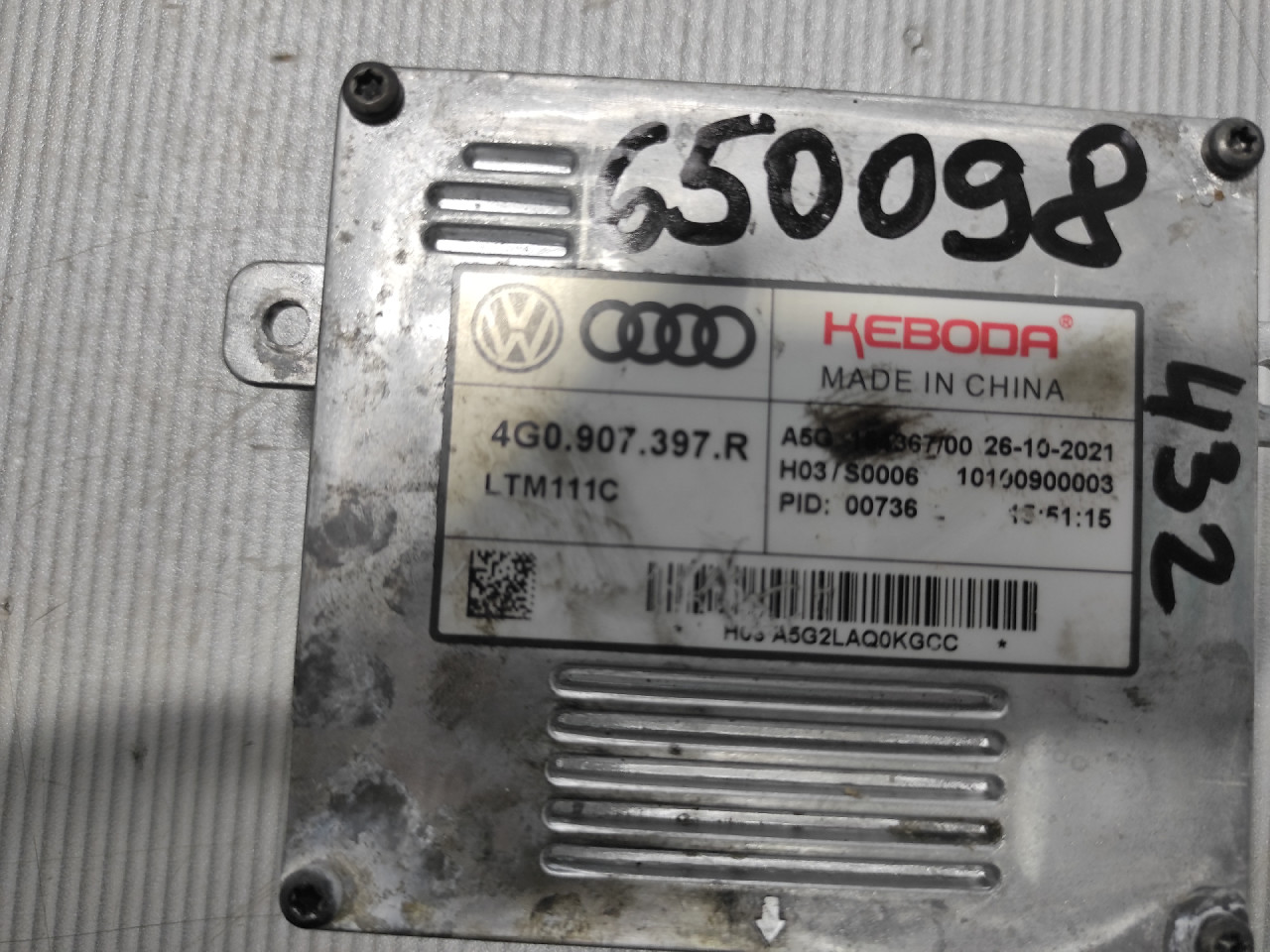 BALAST FARA AUDI A3 (8V1/8VA) > 12-16 4G0907397R