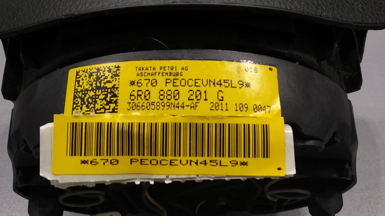 DIJELOVI AIRBAG VOLANA VW POLO > 09-14 6R0880201G