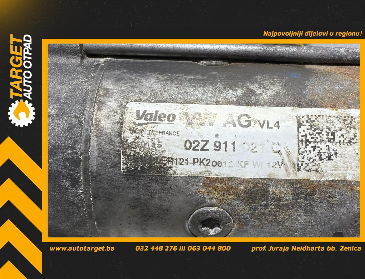 DIJELOVI ALNASER VW POLO > 14-17 1.4 02Z911021C