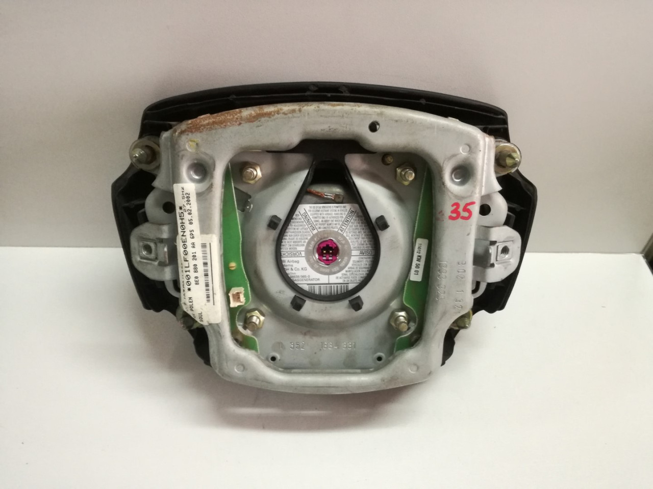 AIRBAG VOLANA AUDI A4 (B6) > 00-04 AD020051 8E0880201AA