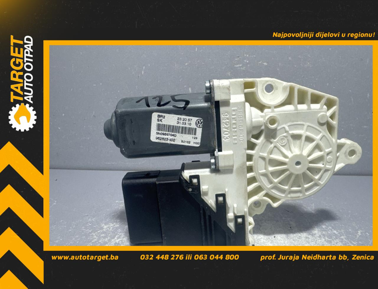MOTORIC PODIZACA STAKLA VW TIGUAN > 07-11 5N0959704D